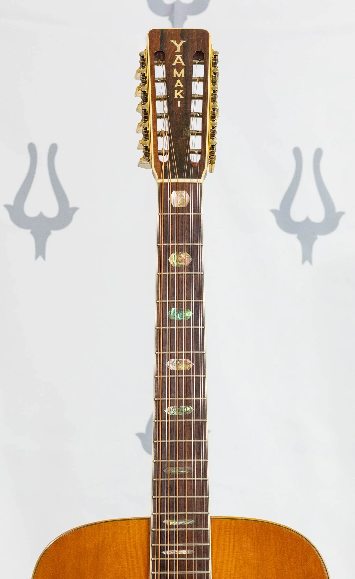 Yamai Folk Guitars and Dreadnoughts - F Series. Ornate solid wood